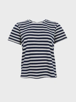 Black Colour Maisy T-Shirt - Navy