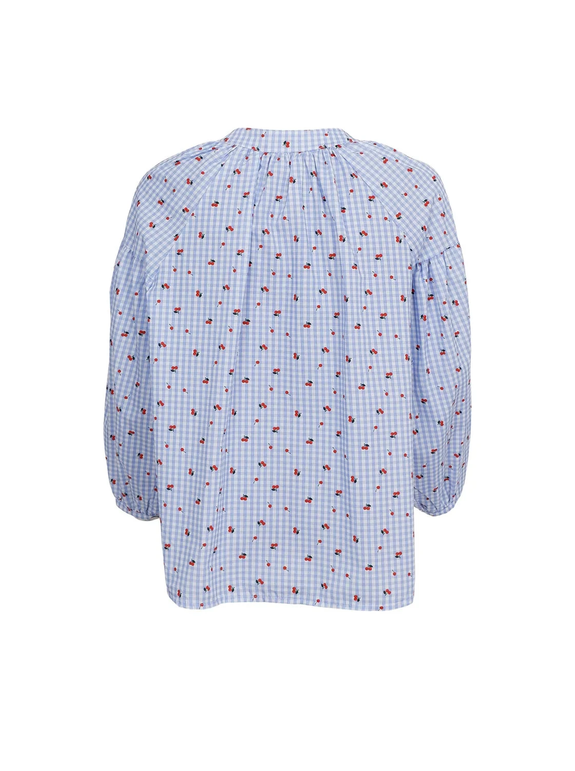 Black Colour Witty Shirt - Blue Cherry 4 Black Colour Witty Shirt - Blue Cherry - Image 2