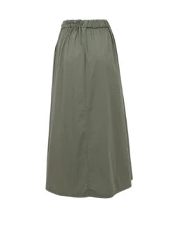 Black Colour Abbie Skirt - Khaki -Lulu&M 40903AR 2 1120x1504 jpg