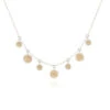 Anna Beck Mini Disc Charm Necklace - Gold -Lulu&M 4305N TWT 2