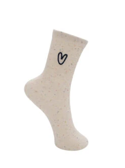 Alternative view of Black Colour Soul Heart Socks