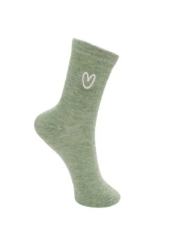 Black Colour Soul Heart Socks -Lulu&M 4353PG 1120x1504 jpg