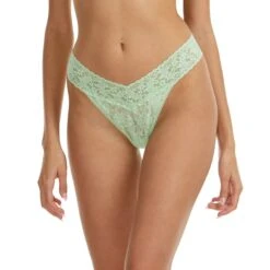 Alternative view of Hanky Panky Signature Lace Original Thong - Starfruit