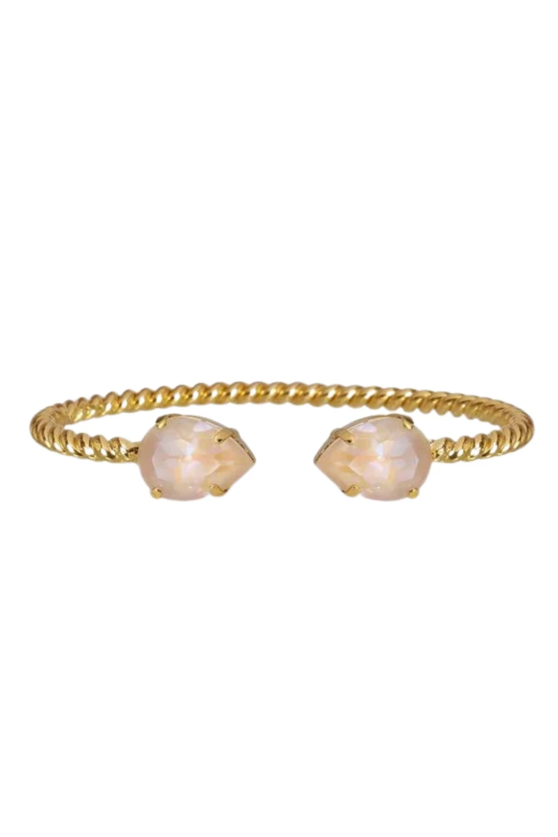 Caroline Svedbom Mini Drop Bracelet Gold - Ivory Cream Delite 3 Caroline Svedbom Mini Drop Bracelet Gold - Ivory Cream Delite