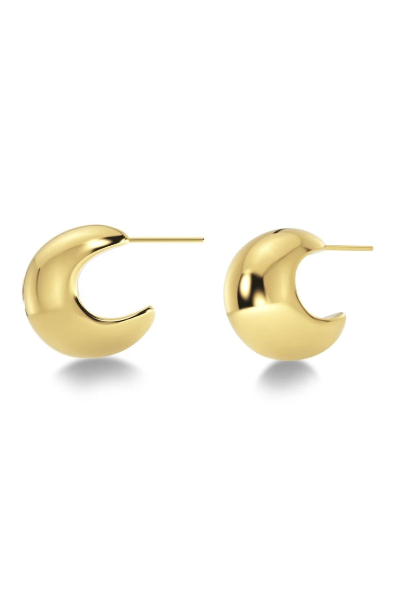 Edblad Bold Creoles Small - Gold 3 Edblad Bold Creoles Small - Gold