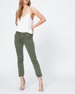 Paige Denim Mayslie Jogger - Vintage Ivy Green -Lulu&M 5092B10 6338 06