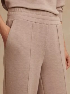Alternative view of Varley The Wide Leg Pant 30 - Taupe Marl