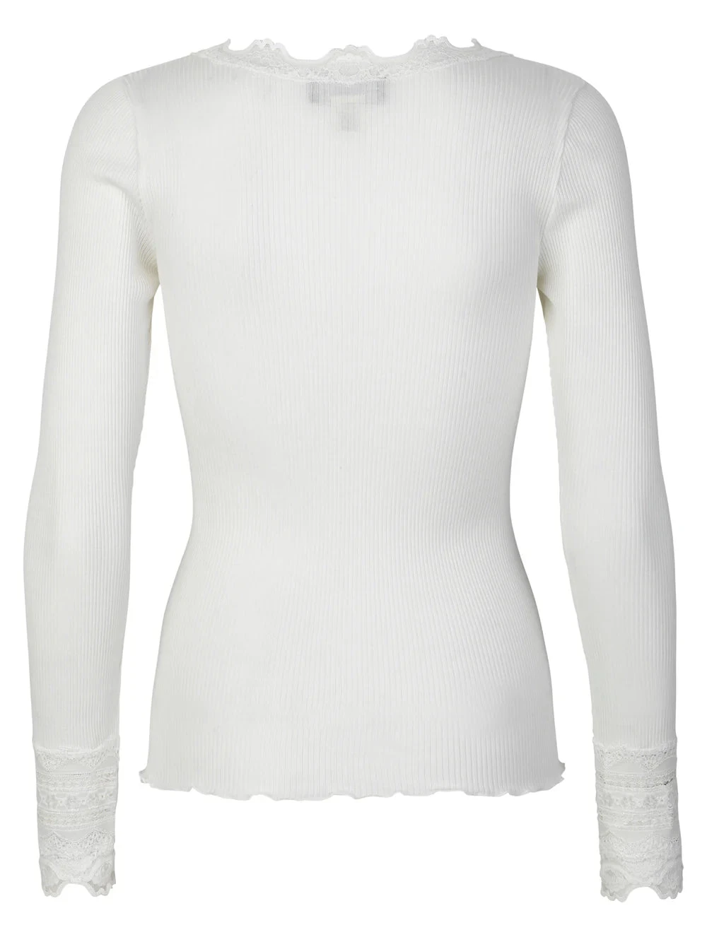 Rosemunde Benita O-neck Lace T-Shirt - New White 4 Rosemunde Benita O-neck Lace T-Shirt - New White - Image 2