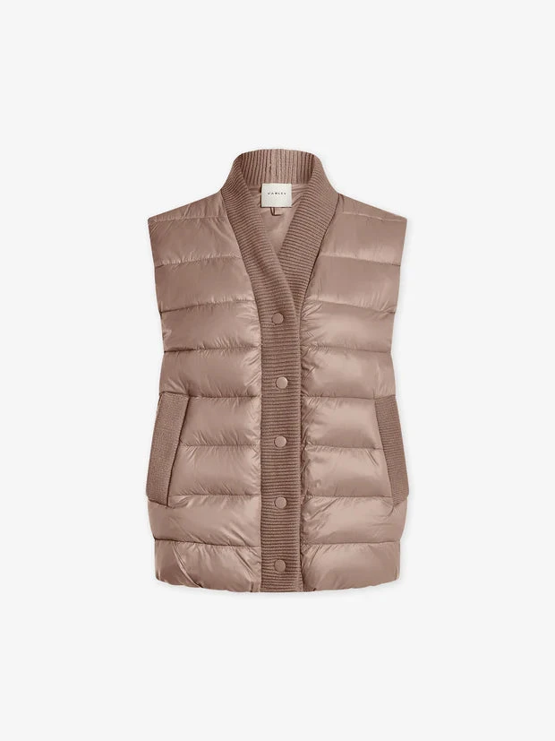 Varley Colwyn Combo Boxy Gilet - Chanterelle 5 Varley Colwyn Combo Boxy Gilet - Chanterelle - Image 3
