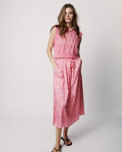 Moliin Copenhagen Rebecca Knitted Vest - Flowering Ginger -Lulu&M 7 Moliin JUNE 24 45 44074