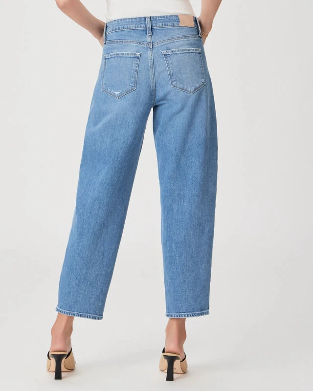 Paige Alexis Barrel Leg Jeans - Exhibition Distressed 6 Paige Alexis Barrel Leg Jeans - Exhibition Distressed - Image 4