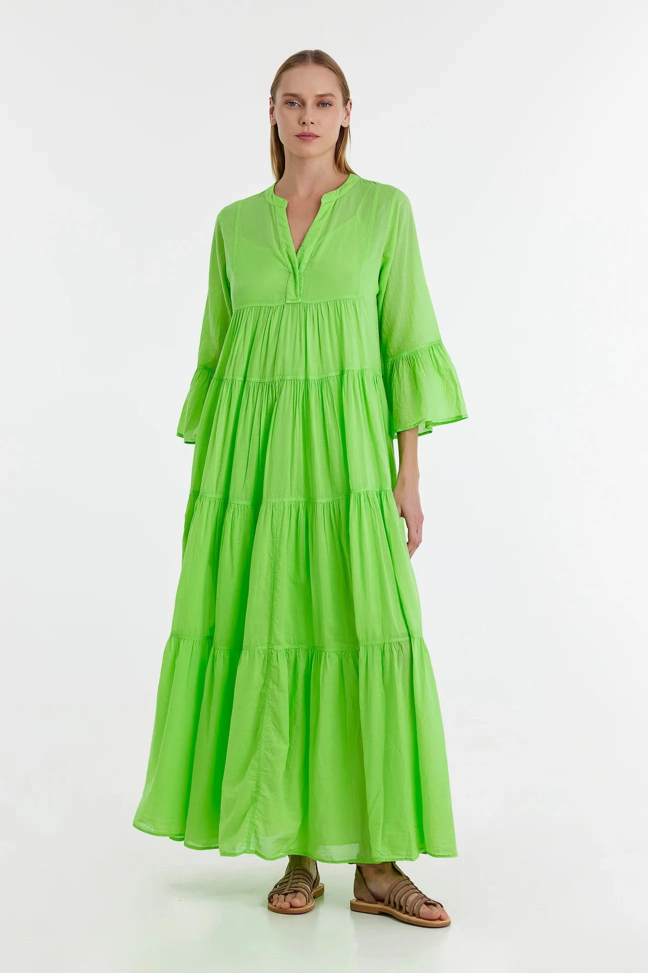 Devotion Twins Manousia Dress - Green 3 Devotion Twins Manousia Dress - Green