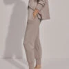 Varley The Slim Cuff Pant 27.5 - Taupe Marl 2 Varley The Slim Cuff Pant 27.5 - Taupe Marl -Lulu&M 785ed6ee75bf289f35e4886d5737e2e2ec406a44 VAR01714 SLIM CUFF PANT 27 5 TAUPE MARL Drop1 005 jpg
