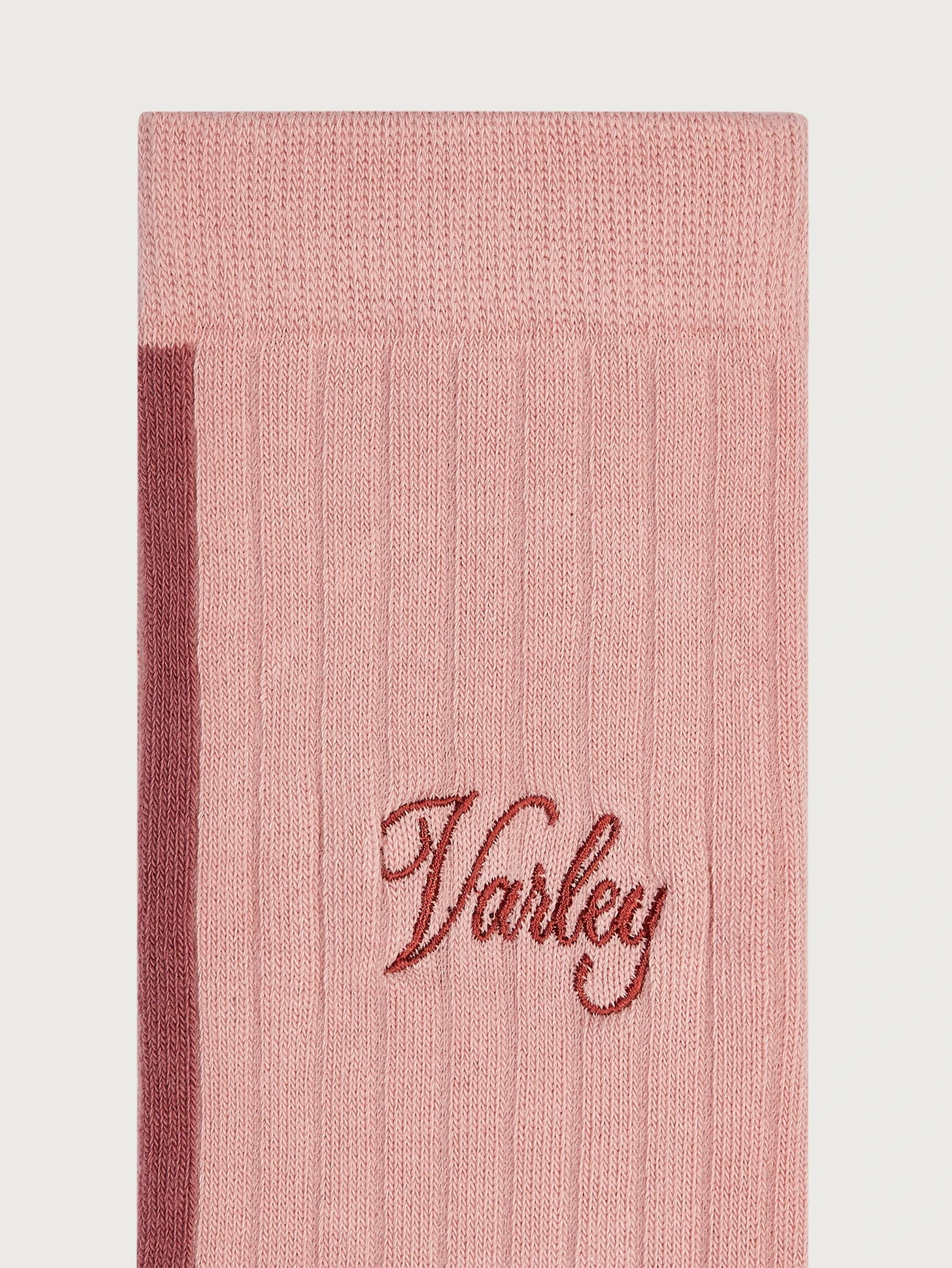 Varley Ivan Light Rib Sock - Pale Mauve 4 Varley Ivan Light Rib Sock - Pale Mauve - Image 2