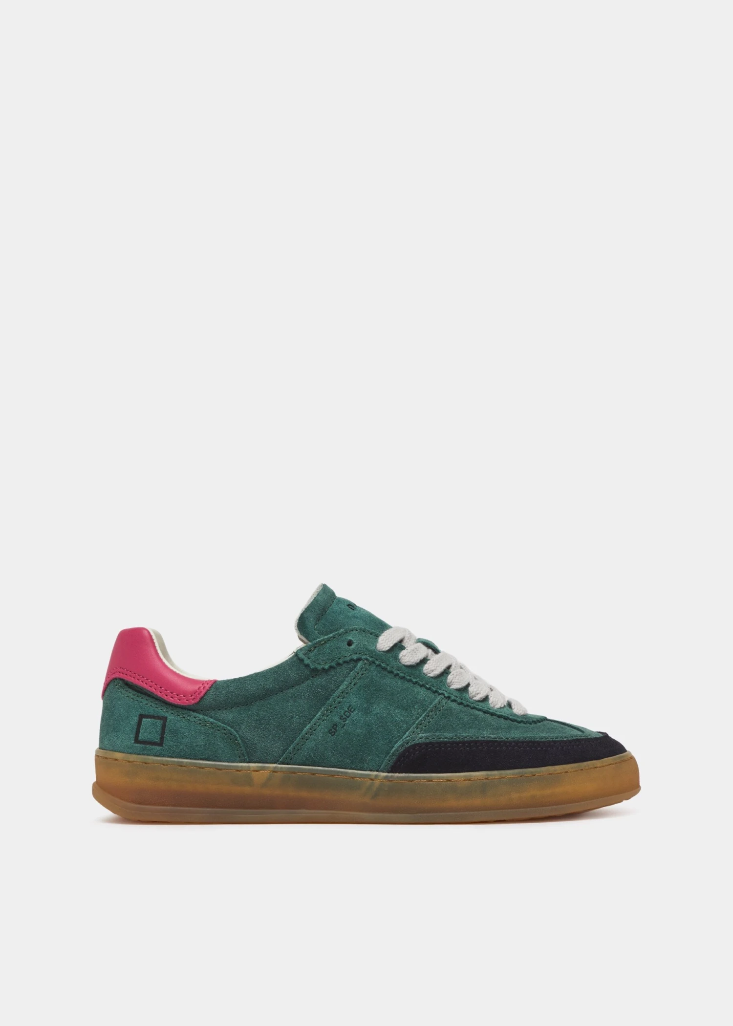 D.A.T.E. D.A.T.E Sporty Coloured Trainer - Green 3 D.A.T.E. D.A.T.E Sporty Coloured Trainer - Green
