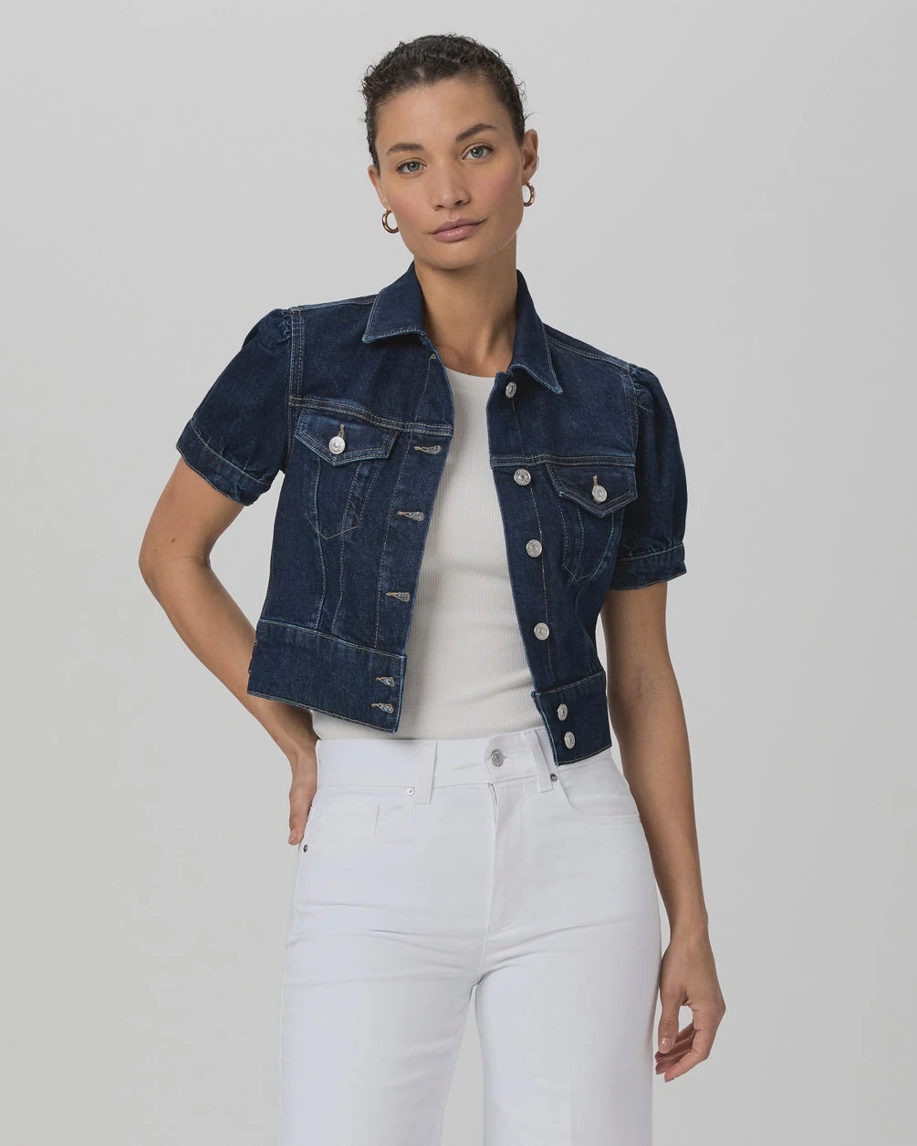 Paige Kendra Denim Jacket - Emberlynn 5 Paige Kendra Denim Jacket - Emberlynn - Image 3