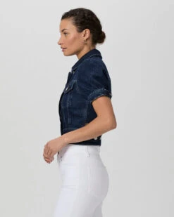 Paige Kendra Denim Jacket - Emberlynn 11 Paige Kendra Denim Jacket - Emberlynn -Lulu&M 8645635 C597 03 jpg