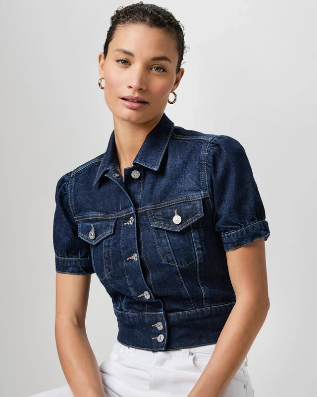 Paige Kendra Denim Jacket - Emberlynn 8 Paige Kendra Denim Jacket - Emberlynn - Image 6
