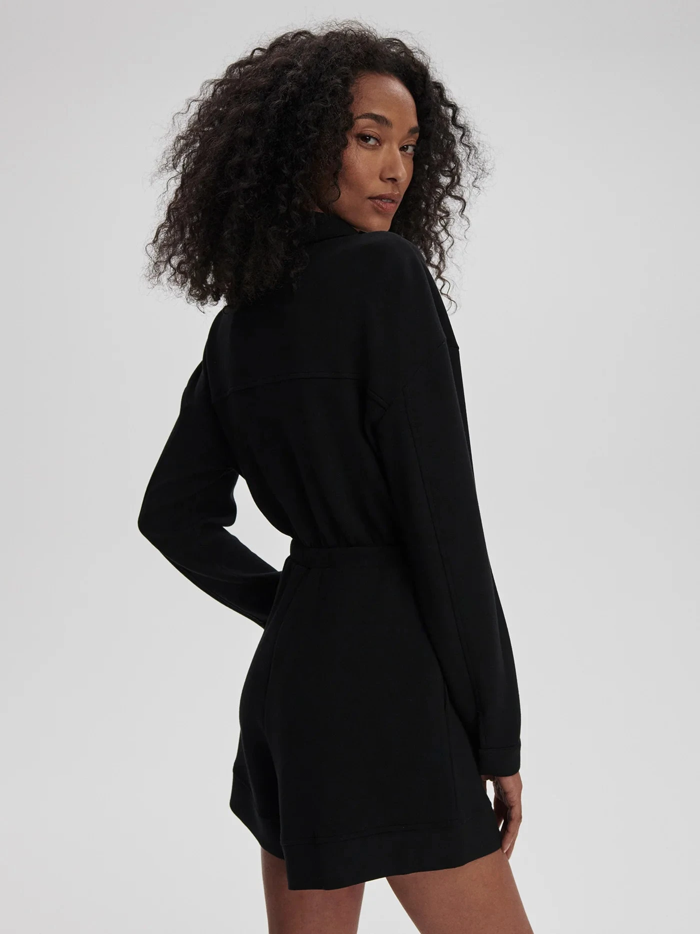 Varley Annika Playsuit - Black 4 Varley Annika Playsuit - Black - Image 2