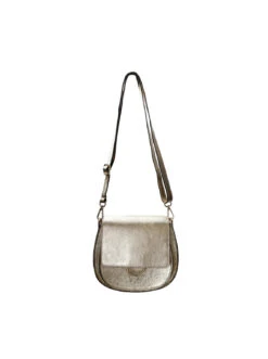 Black Colour Olivia Crossover Bag - Golden -Lulu&M 9336GO 2 1152x1536 jpg