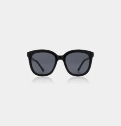 A.Kjaerbede Billy Sunglasses - Black -Lulu&M A KJAERBEDE BILLY KL2106 BLACK FRONT 2