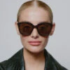 A.Kjaerbede Billy Sunglasses - Demi Tortoise 1 A.Kjaerbede Billy Sunglasses - Demi Tortoise -Lulu&M A KJAERBEDE BILLY KL2106 DEMI TORTOISE FRONT WOMAN 960x1200 crop center jpg
