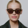A.Kjaerbede Kaws Sunglasses - Black/YellowTortoise 1 A.Kjaerbede Kaws Sunglasses - Black/YellowTortoise -Lulu&M A KJAERBEDE KAWS KL2310 BLACK YELLOW TORTOISE FRONT WOMAN 960x1200 crop center jpg