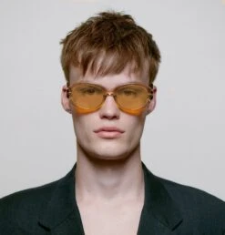 A.Kjaerbede Anma Sunglasses - Champagne 16 A.Kjaerbede Anma Sunglasses - Champagne -Lulu&M A.KJAERBEDE ANMA KL2408 CHAMPAGNE FRONT MAN 2