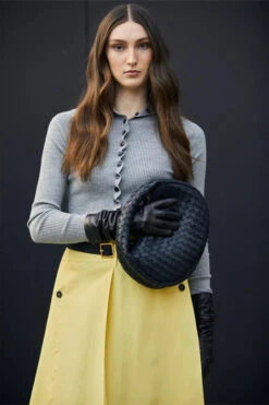 Alternative view of Aleo Laluna Mini Shoulder Bag - Black
