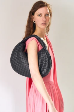 Aleo Laluna Mini Shoulder Bag - Black 12 Aleo Laluna Mini Shoulder Bag - Black -Lulu&M ALEOAW23LALUNA