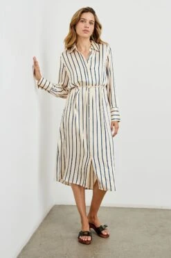 Rails Anina Dress - Ceramic Navy Stripe -Lulu&M ANINA CERAMIC NAVY STRIPE 3 1690x jpg