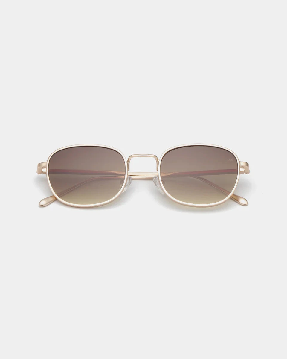 A.Kjaerbede Hello Sunglasses - Matte Gold 6 A.Kjaerbede Hello Sunglasses - Matte Gold - Image 4