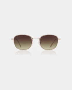 Alternative view of A.Kjaerbede Hello Sunglasses - Matte Gold