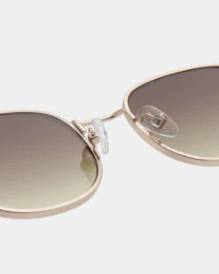 A.Kjaerbede Hello Sunglasses - Matte Gold 12 A.Kjaerbede Hello Sunglasses - Matte Gold -Lulu&M A KJAERBEDE HELLO KL2405 MATTEGOLD INSIDE 960x1200 crop center jpg
