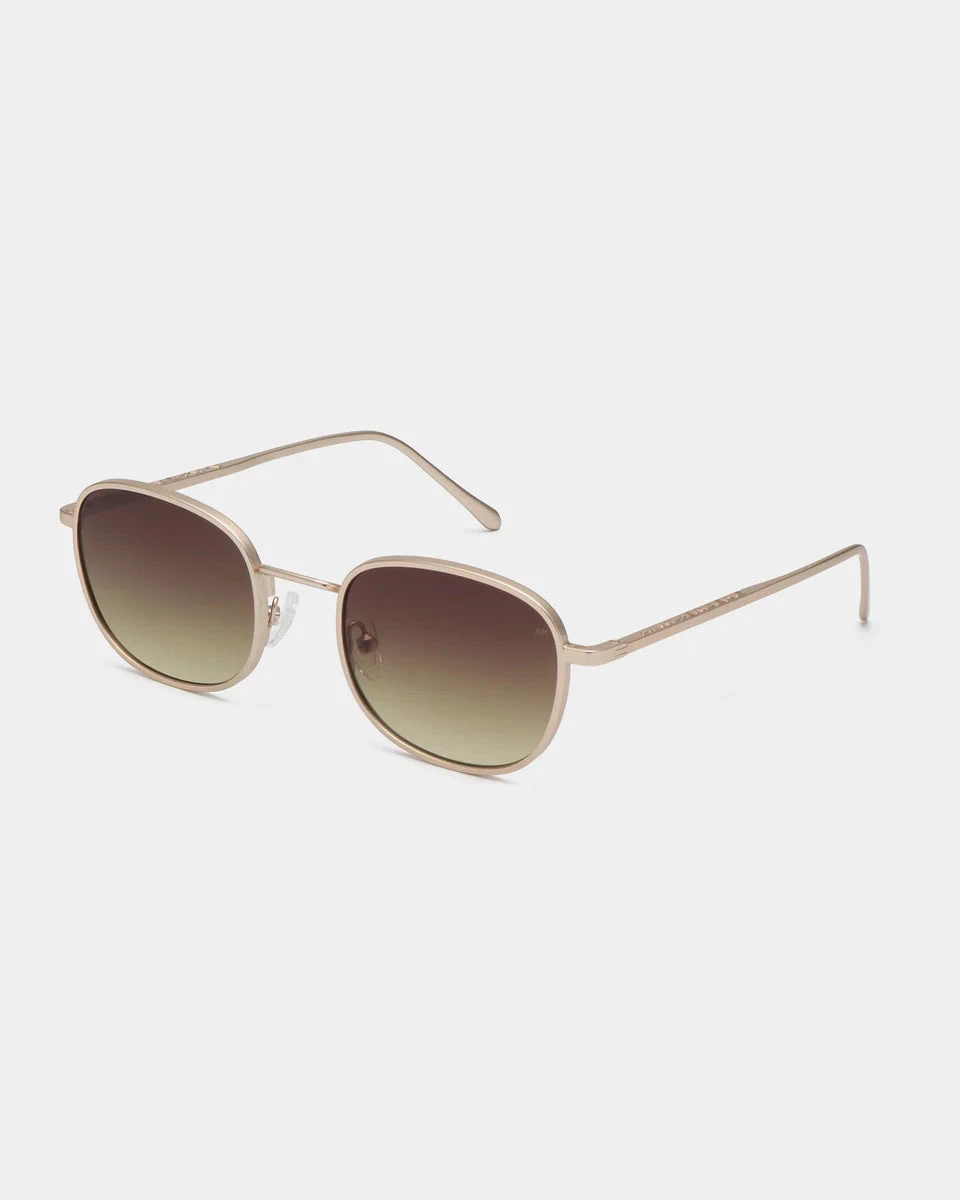 A.Kjaerbede Hello Sunglasses - Matte Gold 7 A.Kjaerbede Hello Sunglasses - Matte Gold - Image 5