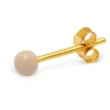 LULU Copenhagen Colour Ball Stud - Buttercream -Lulu&M Addaheading 84