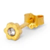 LULU Copenhagen BLOMST Earring - Gold White 1 LULU Copenhagen BLOMST Earring - Gold White -Lulu&M Addaheading 90