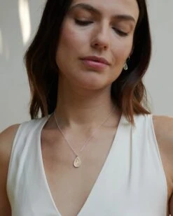 Anna Beck Classic Teardrop Pendant Necklace - Reversible - Gold/Silver 8 Anna Beck Classic Teardrop Pendant Necklace - Reversible - Gold/Silver -Lulu&M AnnaBeck Look2 230 1 3000x jpg