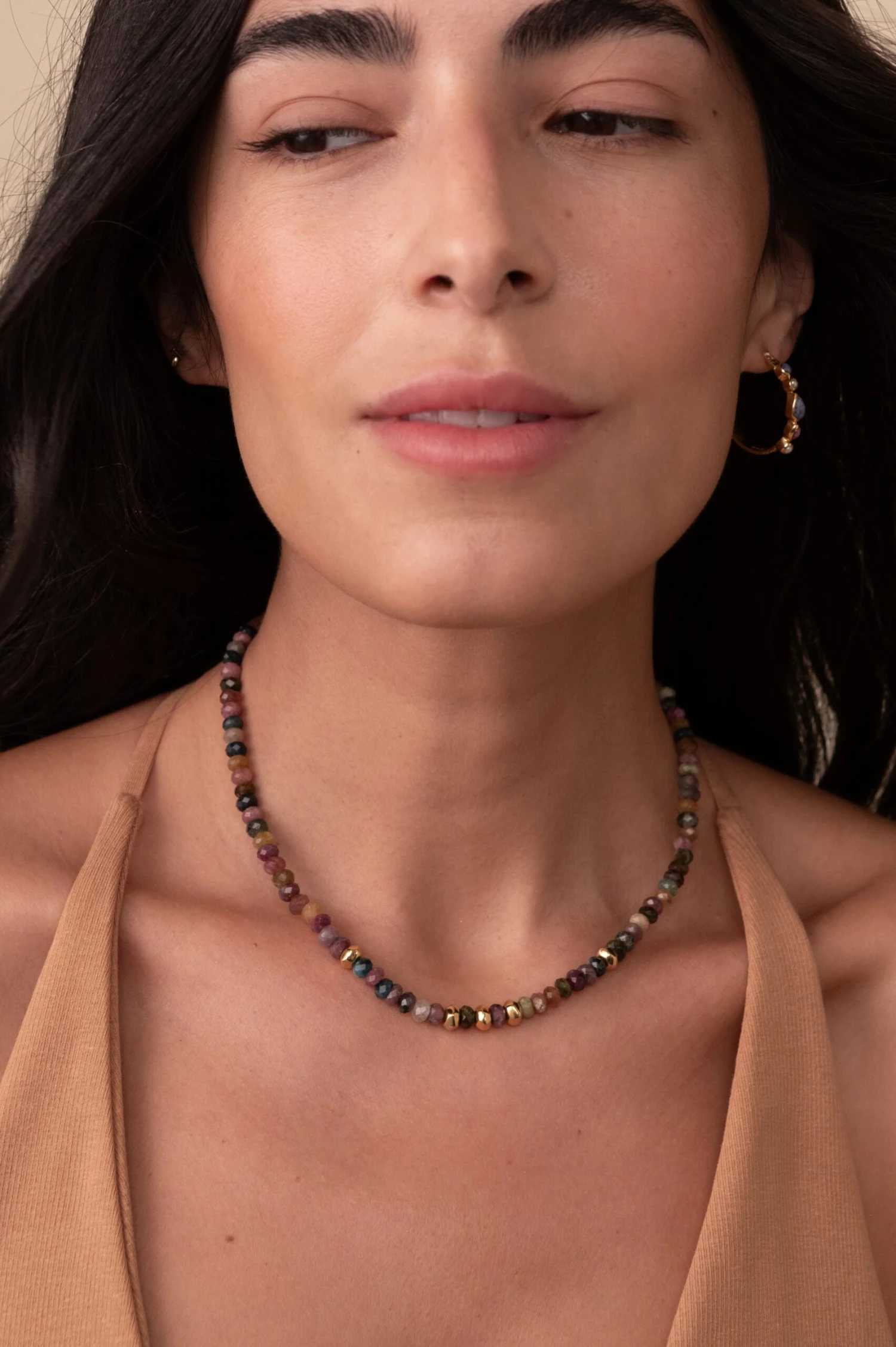 Anna Beck Tourmaline Beaded Necklace 4 Anna Beck Tourmaline Beaded Necklace - Image 2