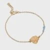 Enamel Copenhagen Windy Bracelet - Gold Plated/Agate 1 Enamel Copenhagen Windy Bracelet - Gold Plated/Agate -Lulu&M Bracelet Windy Bracelets B111GM Blue 1024x1024 2x jpg
