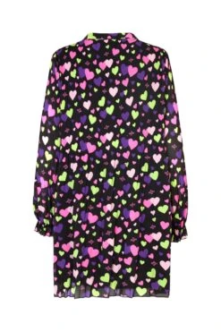 Alternative view of Cras Breencras Dress - Multi Logo Hearts