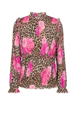 Cras Brittacras Blouse - Rose Leo -Lulu&M Britta Blouse Blouse C2096 Rose Leo 1 1200x1800 jpg