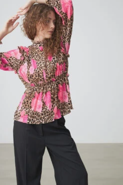 Cras Brittacras Blouse - Rose Leo