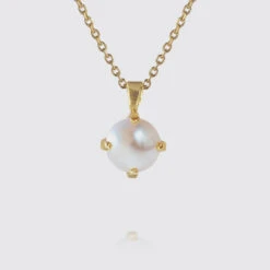 Alternative view of Caroline Svedbom Classic Petite Necklace Gold