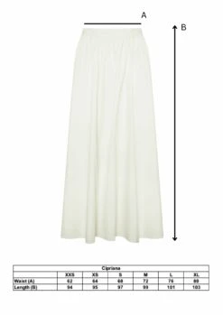Jovonna Cipriana Skirt - White 13 Jovonna Cipriana Skirt - White -Lulu&M CiprianaSkirt 5519df4b 5e71 42db bae3 d991744330f3 png