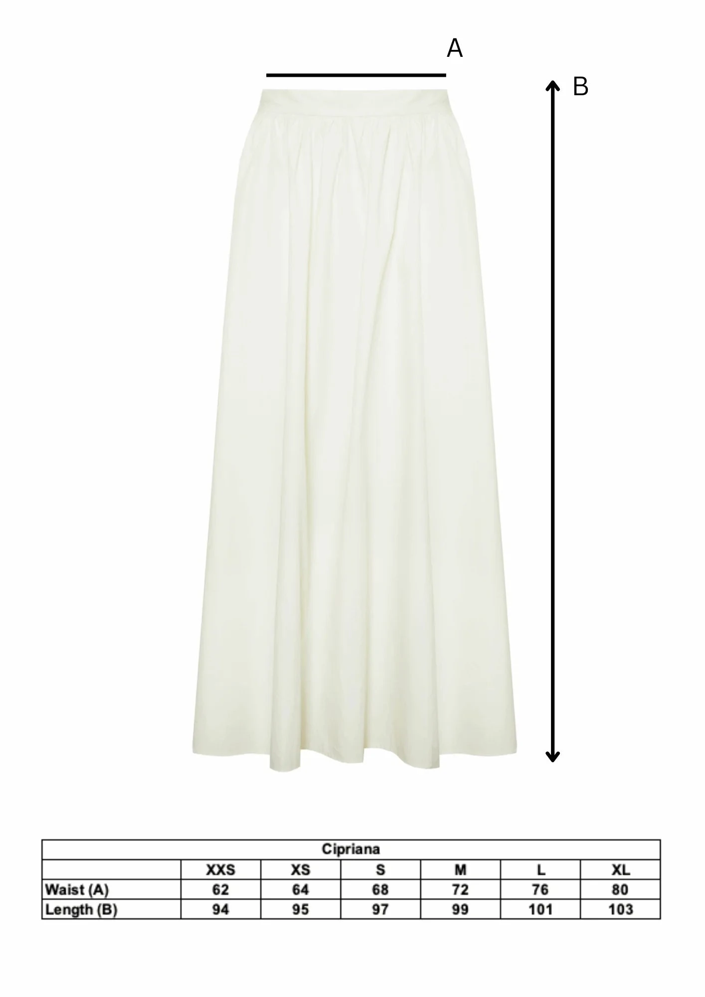Jovonna Cipriana Skirt - White 8 Jovonna Cipriana Skirt - White - Image 6