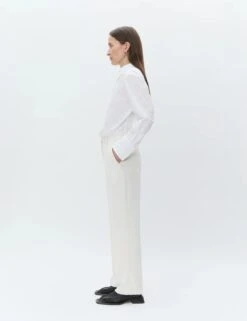 Day Birger Et Mikkelson Classic Lady Trousers - Ivory Classic Gaberdine -Lulu&M Classic Lady Classic Gabardine Pants DAY100056 01002 Ivory Shade 7 1384x1800 jpg