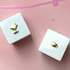 Lulu Copenhagen Date Earring - Gold Plated 16 Lulu Copenhagen Date Earring - Gold Plated -Lulu&M DATE 1 PCS Ear stud 1 pcs LULU1055 Gold plated 4 1000x jpg