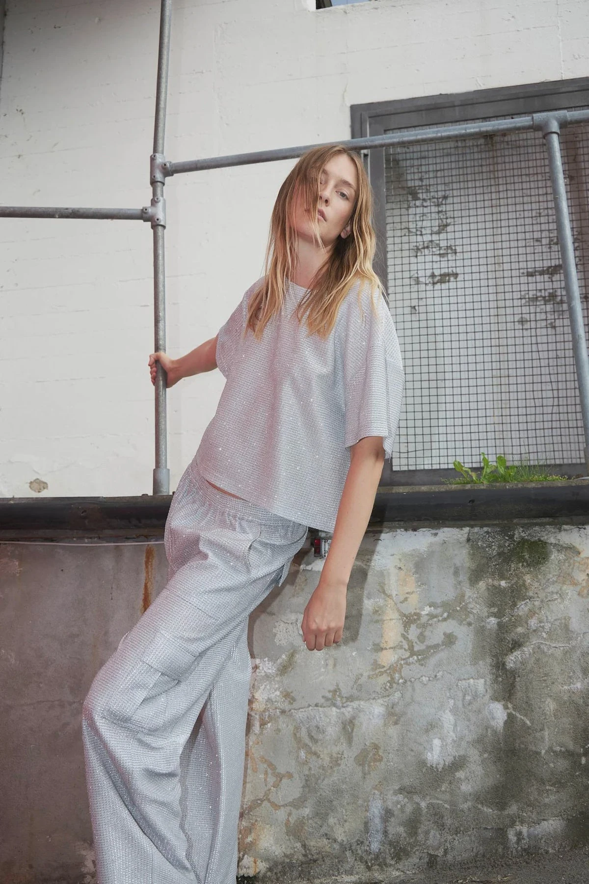 Dawn X Dare Kass Cargo Trouser - White 5 Dawn X Dare Kass Cargo Trouser - White - Image 3