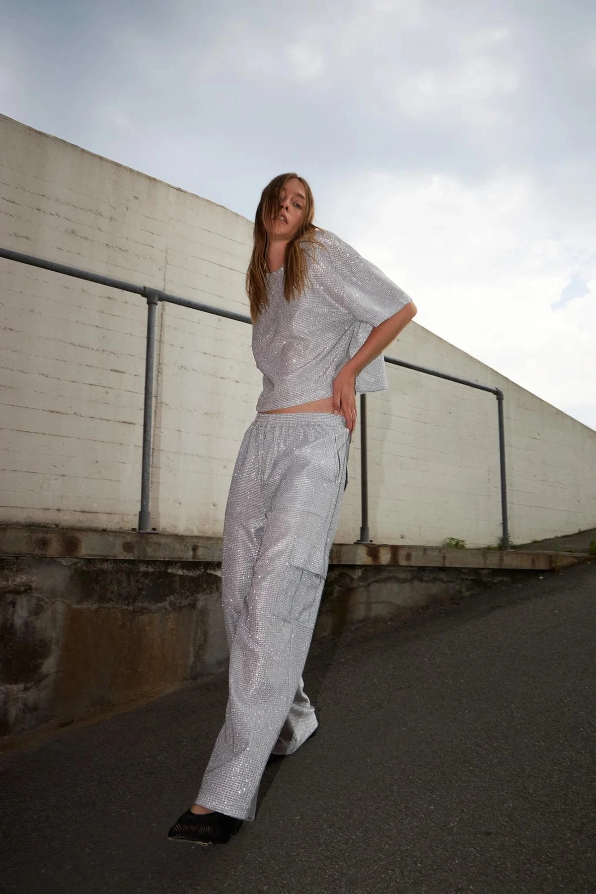 Dawn X Dare Kass Cargo Trouser - White 8 Dawn X Dare Kass Cargo Trouser - White - Image 6